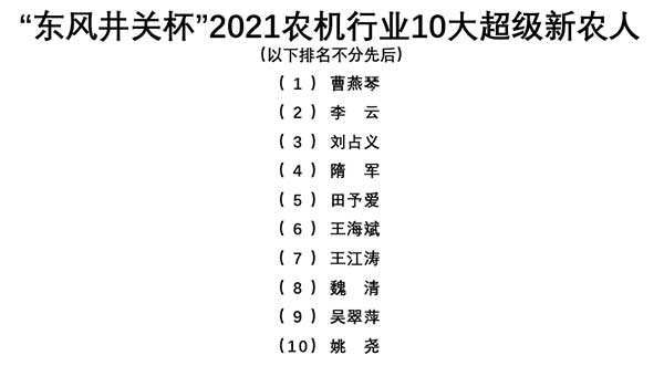 共話無人農(nóng)場裝備發(fā)展，盤點(diǎn)2021贏戰(zhàn)2022